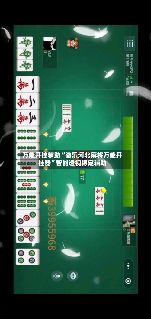 万能开挂辅助“微乐河北麻将万能开挂器”智能透视稳定辅助-第2张图片