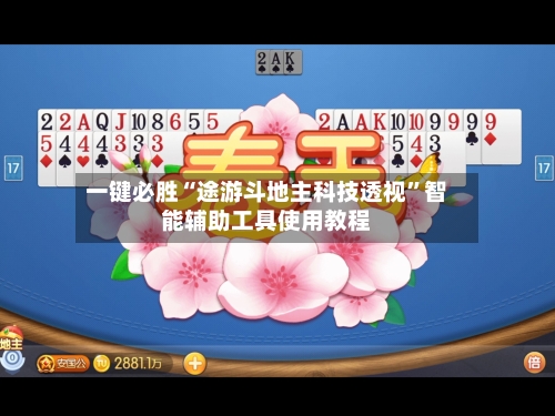 一键必胜“途游斗地主科技透视”智能辅助工具使用教程-第2张图片