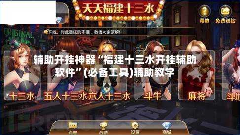 辅助开挂神器“福建十三水开挂辅助软件”(必备工具)辅助教学-第2张图片
