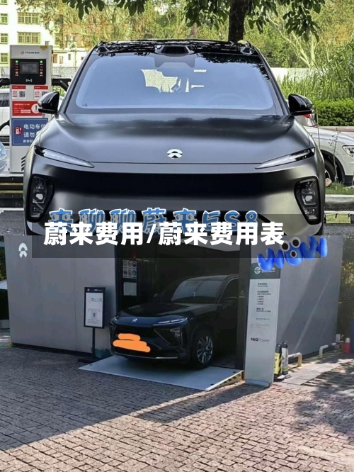 蔚来费用/蔚来费用表-第1张图片