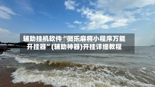 辅助挂机软件“微乐麻将小程序万能开挂器”(辅助神器)开挂详细教程-第2张图片