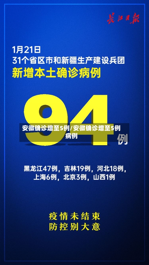 安徽确诊增至5例/安徽确诊增至5例病例-第3张图片
