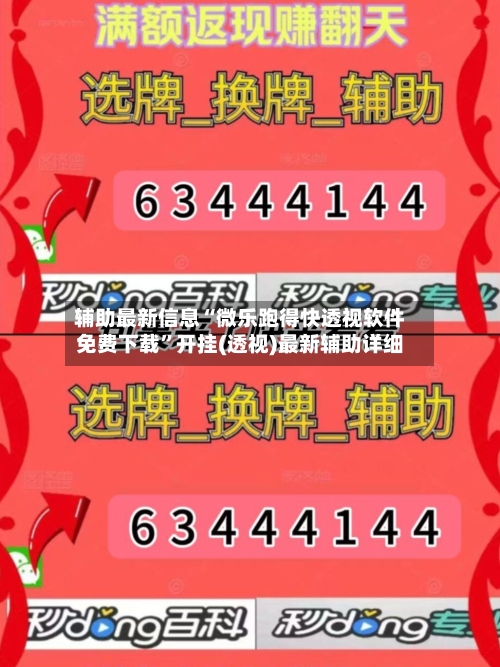 辅助最新信息“微乐跑得快透视软件免费下载”开挂(透视)最新辅助详细-第2张图片
