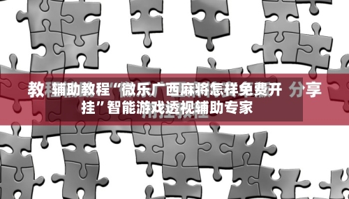 辅助教程“微乐广西麻将怎样免费开挂”智能游戏透视辅助专家-第2张图片