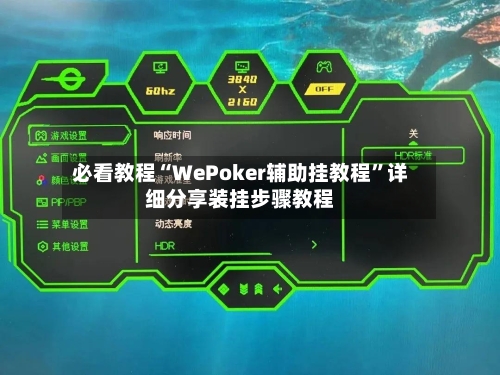 必看教程“WePoker辅助挂教程”详细分享装挂步骤教程-第1张图片
