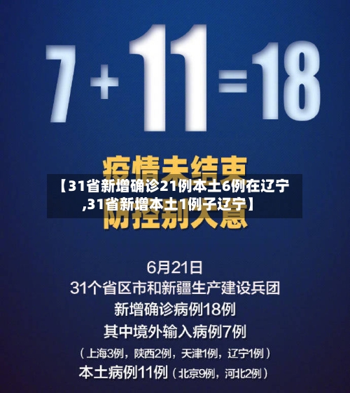 【31省新增确诊21例本土6例在辽宁,31省新增本土1例子辽宁】-第1张图片