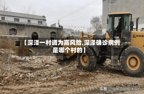 【深泽一村调为高风险,深泽确诊病例是哪个村的】-第2张图片