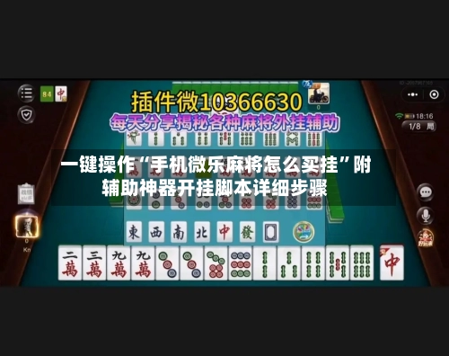 一键操作“手机微乐麻将怎么买挂”附辅助神器开挂脚本详细步骤-第2张图片