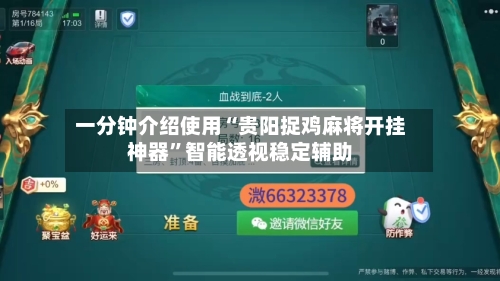 一分钟介绍使用“贵阳捉鸡麻将开挂神器	”智能透视稳定辅助-第1张图片