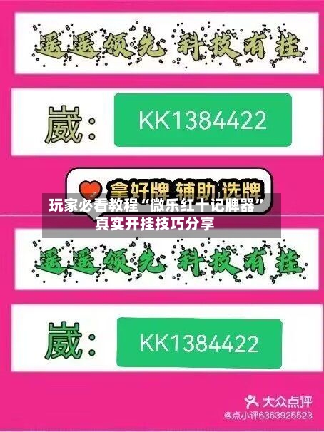 玩家必看教程“微乐红十记牌器”真实开挂技巧分享-第2张图片