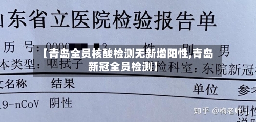 【青岛全员核酸检测无新增阳性,青岛新冠全员检测】-第3张图片