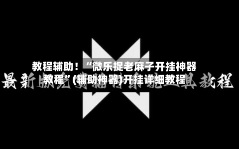 教程辅助！“微乐捉老麻子开挂神器教程”(辅助神器)开挂详细教程-第2张图片