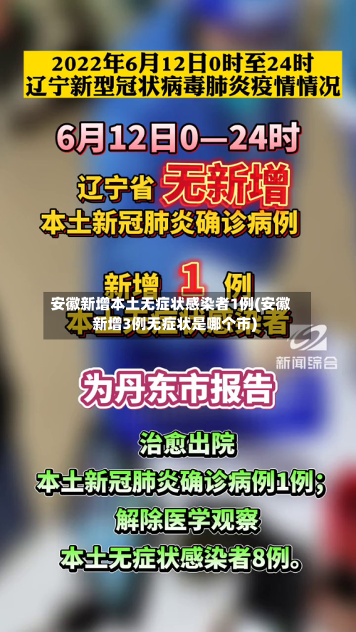 安徽新增本土无症状感染者1例(安徽新增3例无症状是哪个市)-第2张图片