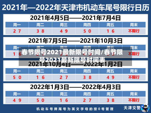 春节限号2021最新限号时间/春节限号2021最新限号时间表-第2张图片