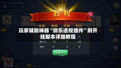 玩家辅助神器“微乐透视插件	”附开挂脚本详细教程-第1张图片