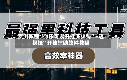 实测教程“微乐可以开挂多少钱	”+透视挂”开挂辅助软件教程-第3张图片