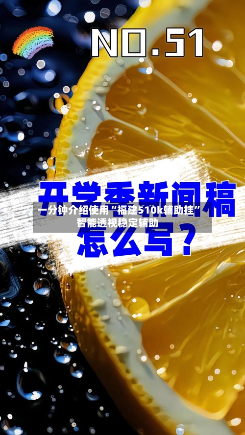 一分钟介绍使用“福建510k辅助挂”智能透视稳定辅助-第2张图片