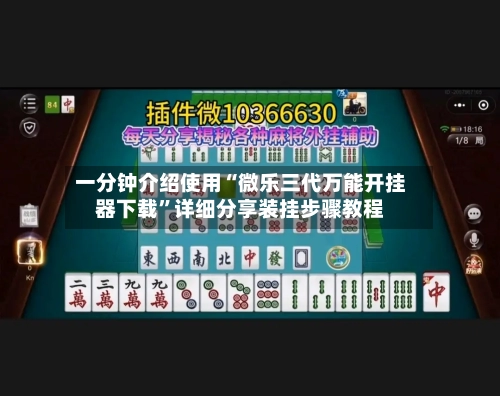 一分钟介绍使用“微乐三代万能开挂器下载”详细分享装挂步骤教程-第2张图片