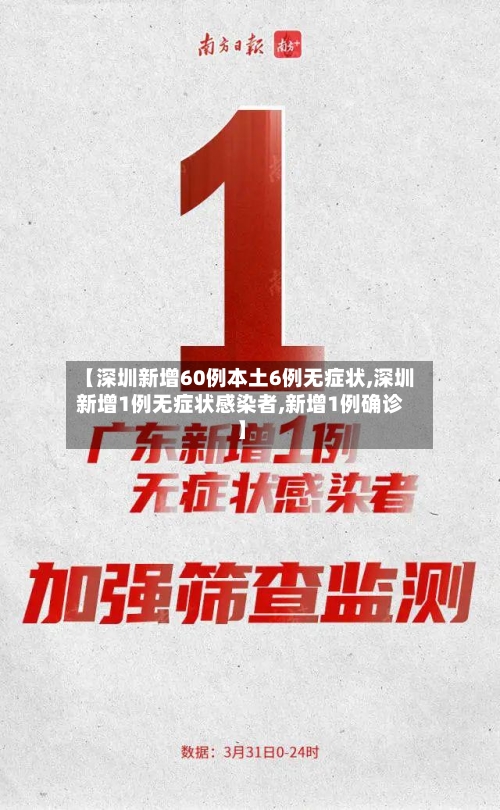 【深圳新增60例本土6例无症状,深圳新增1例无症状感染者,新增1例确诊】-第2张图片