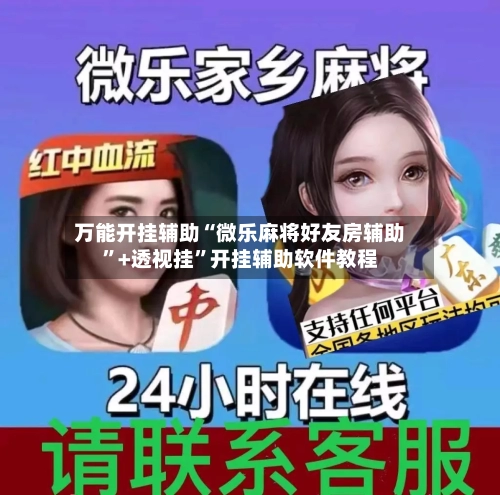 万能开挂辅助“微乐麻将好友房辅助”+透视挂	”开挂辅助软件教程-第3张图片