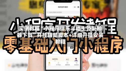 实测教程“小程序微乐斗地主外卦神器下载”开挂辅助脚本+详细开挂安装教程-第3张图片