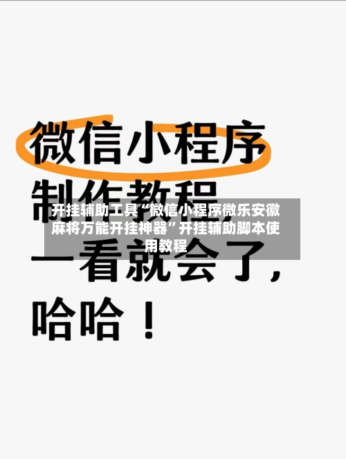 开挂辅助工具“微信小程序微乐安徽麻将万能开挂神器”开挂辅助脚本使用教程-第2张图片