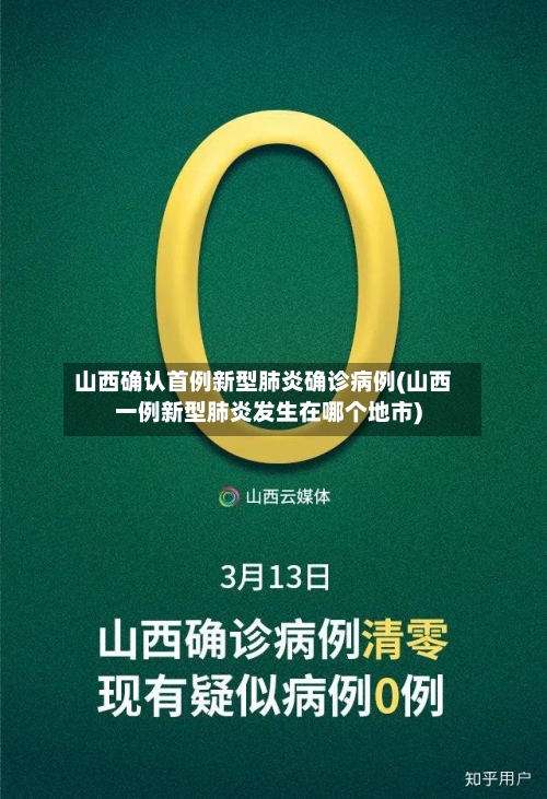 山西确认首例新型肺炎确诊病例(山西一例新型肺炎发生在哪个地市)-第3张图片