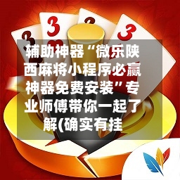 辅助神器“微乐陕西麻将小程序必赢神器免费安装”专业师傅带你一起了解(确实有挂-第2张图片