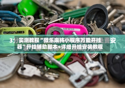 实测教程“微乐麻将小程序万能开挂器”开挂辅助脚本+详细开挂安装教程-第2张图片