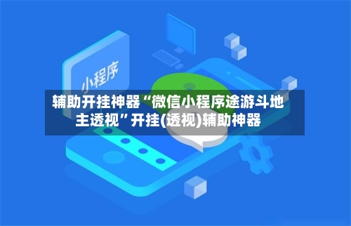 辅助开挂神器“微信小程序途游斗地主透视”开挂(透视)辅助神器-第2张图片