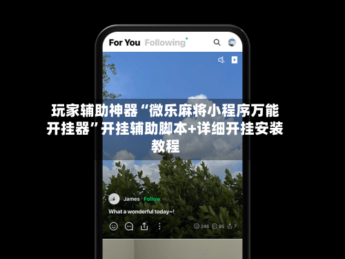 玩家辅助神器“微乐麻将小程序万能开挂器”开挂辅助脚本+详细开挂安装教程-第2张图片