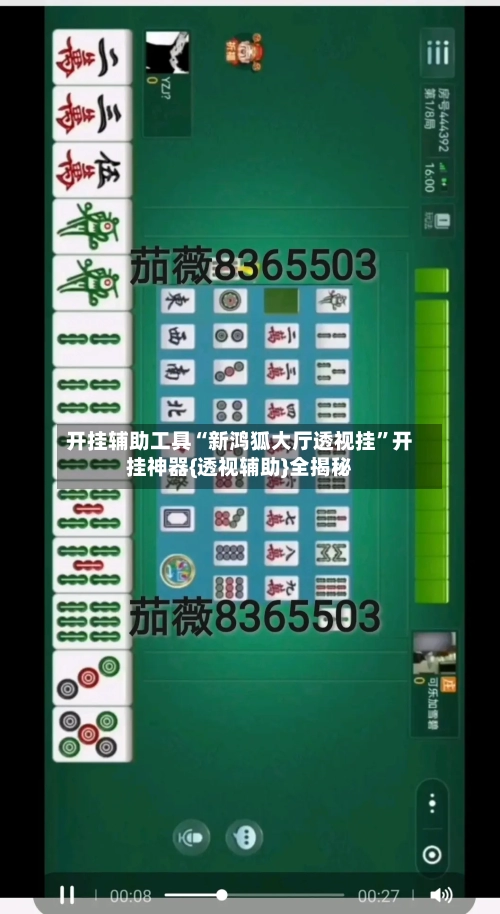 开挂辅助工具“新鸿狐大厅透视挂”开挂神器{透视辅助}全揭秘-第3张图片
