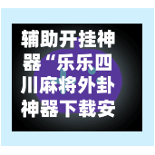 辅助开挂神器“乐乐四川麻将外卦神器下载安装”智能游戏透视辅助专家-第3张图片