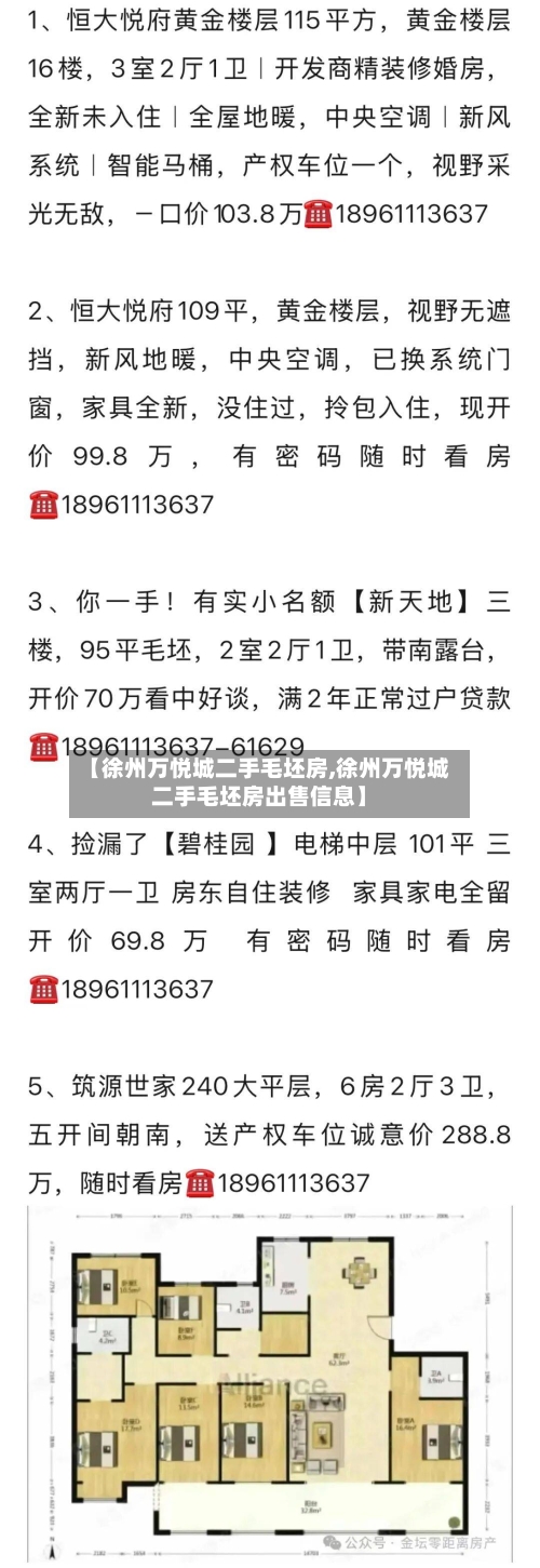 【徐州万悦城二手毛坯房,徐州万悦城二手毛坯房出售信息】-第2张图片