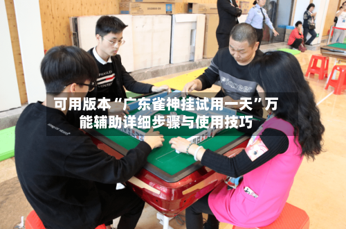 可用版本“广东雀神挂试用一天”万能辅助详细步骤与使用技巧-第3张图片