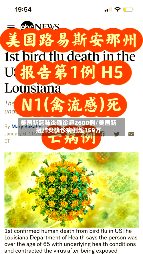 美国新冠肺炎确诊超2600例/美国新冠肺炎确诊病例超159万-第2张图片