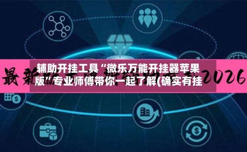 辅助开挂工具“微乐万能开挂器苹果版”专业师傅带你一起了解(确实有挂-第3张图片