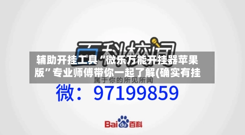 辅助开挂工具“微乐万能开挂器苹果版”专业师傅带你一起了解(确实有挂-第2张图片