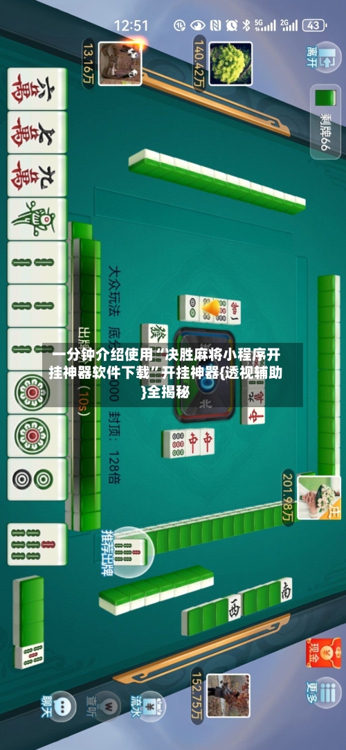 一分钟介绍使用“决胜麻将小程序开挂神器软件下载”开挂神器{透视辅助}全揭秘-第2张图片