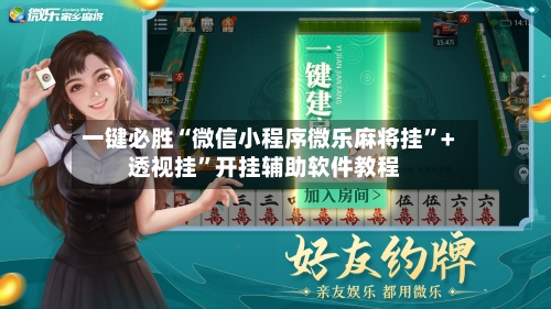 一键必胜“微信小程序微乐麻将挂	”+透视挂”开挂辅助软件教程-第3张图片