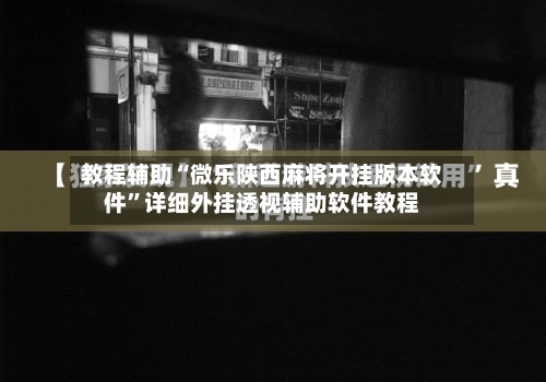 教程辅助“微乐陕西麻将开挂版本软件	”详细外挂透视辅助软件教程-第1张图片