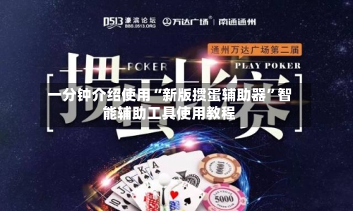 一分钟介绍使用“新版掼蛋辅助器”智能辅助工具使用教程-第2张图片