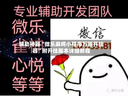 辅助神器“微乐麻将小程序万能开挂器”附开挂脚本详细教程-第2张图片
