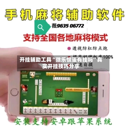 开挂辅助工具“微乐惯蛋有挂吗”真实开挂技巧分享-第3张图片