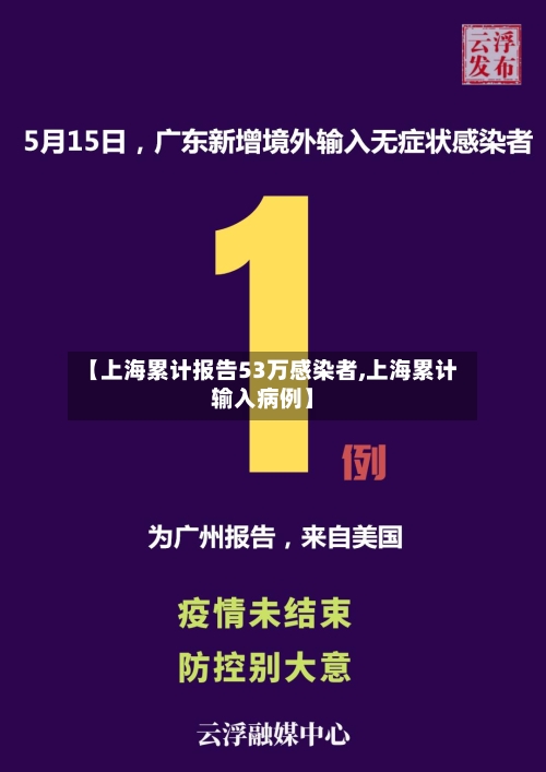 【上海累计报告53万感染者,上海累计输入病例】-第2张图片