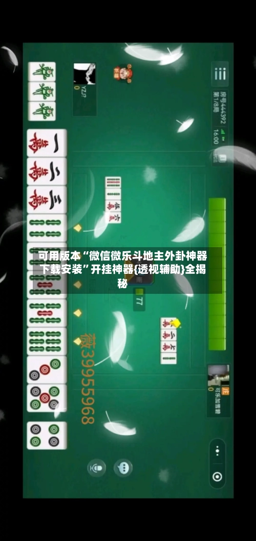 可用版本“微信微乐斗地主外卦神器下载安装	”开挂神器{透视辅助}全揭秘-第2张图片