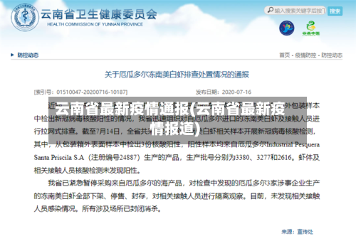 云南省最新疫情通报(云南省最新疫情报道)-第3张图片