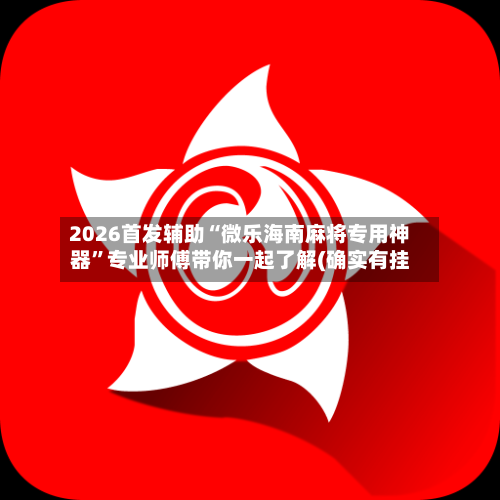 2026首发辅助“微乐海南麻将专用神器”专业师傅带你一起了解(确实有挂-第3张图片