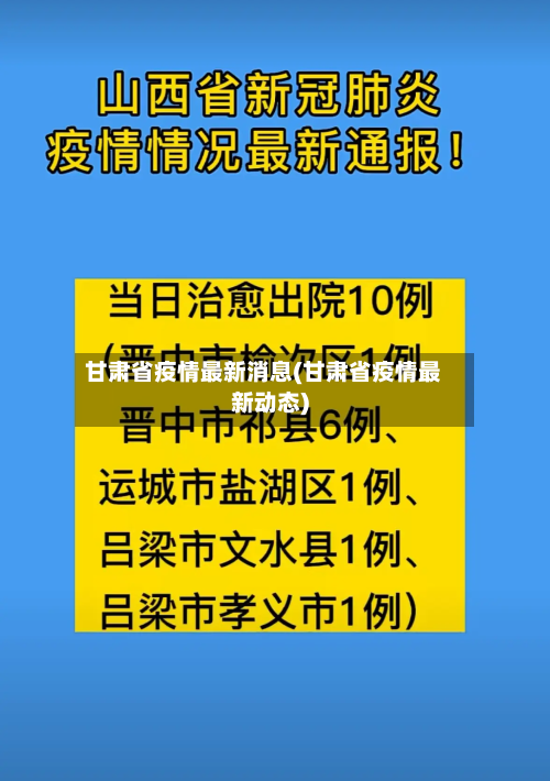 甘肃省疫情最新消息(甘肃省疫情最新动态)-第3张图片
