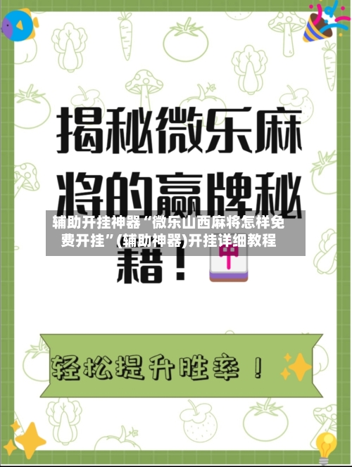 辅助开挂神器“微乐山西麻将怎样免费开挂”(辅助神器)开挂详细教程-第2张图片